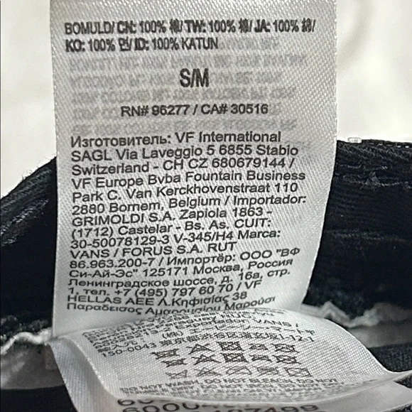 Vans Black and Floral Bucket Hat - Picture 9 of 11